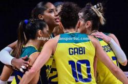 米兰体育-巴西女排豪取五连胜，晋级半决赛